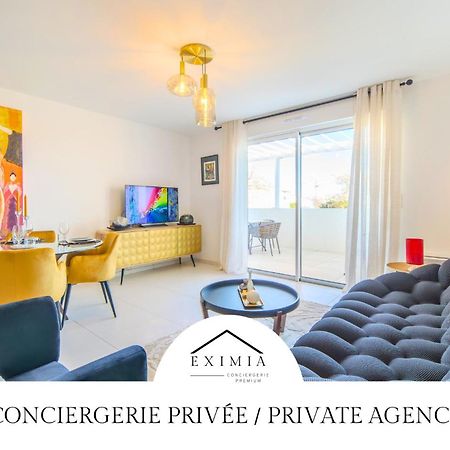 Le Square D'Evan - Appartement De Standing - Grande Terrasse Exterieure - Climatisation Saint-Aunes Exterior foto
